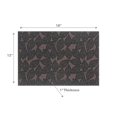 thumbnail image 2 of Poly-Linen Printed Placemat Leave Green - Set of 12, 2 of 3