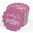 thumbnail image 4 of Inkdotpot Ready To Pop Baby Shower Bottle Tag Real Silver Foil Favor Hang Tags 100 Pack, 4 of 6