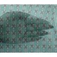 thumbnail image 4 of oneOone Viscose Chiffon Fabric Dot & Floral Block Decor Fabric Printed BTY 42 Inch Wide, 4 of 4