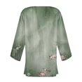 thumbnail image 5 of Cardigan de Mode pour Femmes Cameland d'Automne Mode Cardigan Décontracté Confortable à Imprimé Blouse T-Shirt à Manches 1/2 Haut Cardigan pour Femmes, 5 of 5