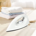 thumbnail image 4 of Bwiyojiz Kitchen Small Appliances Clothes Iron for Home Use without Adding Water Temperature Control Ironing Painting Drilling Wrinkle Removing Sleek Soleplate Dry, Gifts for Sister, White, 4 of 6