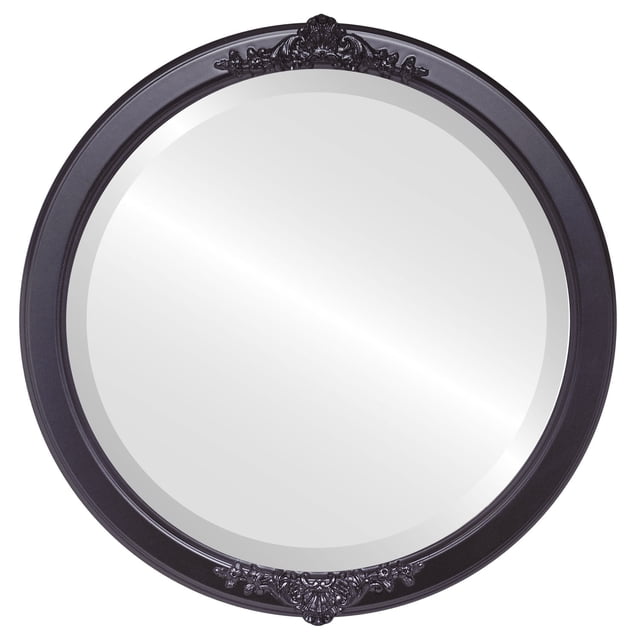 Athena Framed Mirror - Matte Black