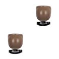 thumbnail image 1 of Decodeary Visors Materials For Clear Easy To Carry Vintage Light brown black 2Set, 1 of 6