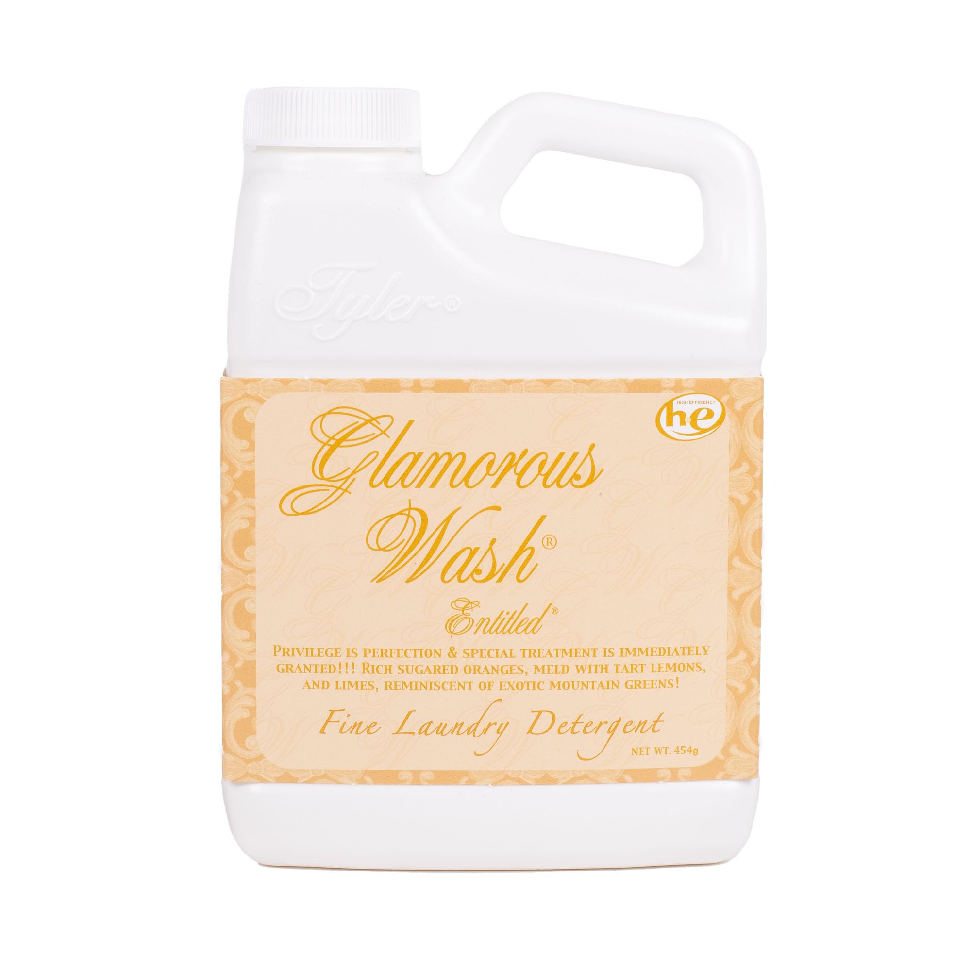 Tyler Candle Company 80211 Entitled 16 ounce Liquid Laundry Detergent
