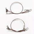 thumbnail image 3 of 2 Pcs Lignes de Pêche Haute Résistance Résistance à l'Usure Forte Tension avec Anneau à Broche Anti-Morsure Titane Acier Inoxydable Lignes de Pêche en Mer Fournitures de Pêche, 3 of 7
