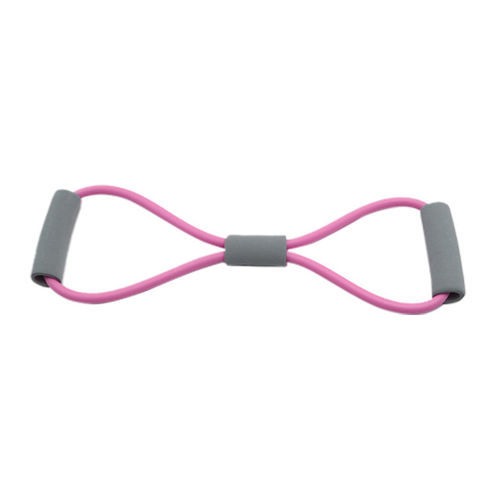 Yoga Resistance Exercise Bands Gym Fitness Equipment Pull Rope 8 Word Chest Expander Elastic Muscle Training Tubing Tension Rope