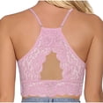 thumbnail image 3 of Bras for Women, Womens Solid Lace Wrapped Chest And Backless-thin Bra With Padding Breathable Underwear Daily Bra, 3 of 3