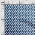 thumbnail image 1 of oneOone Polyester Lycra Fabric Square & Arrow Sign Kasuri Print Fabric By The Yard 56 Inch Wide, 1 of 4
