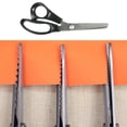 thumbnail image 3 of Dressmaking Scissor Tailor Sewing Embroidery Crafting stainless steel Stainless Steel Shear Fabric Edge Scissor, Triangular, 3mm, 3 of 7