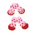 thumbnail image 1 of Xingzhi 4piece Anti-Slide Dog Socks - Cotton Thread Prevent Scratching And Slipping Dog Slipper Socks light red L 2Set, 1 of 6