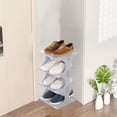 thumbnail image 1 of Chmadoxn Shoe Rack for Closet News Thickened And Widened Corner Simples Shoe Rack Small Size Easy To Install Removable Washable Storage Shoe Cabinet Pla stic storage rack, 1 of 6