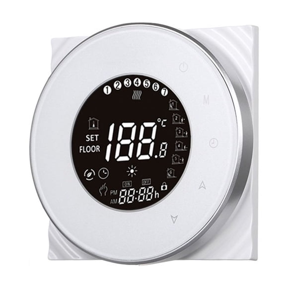 Smart WIFI Thermostat Used For Electric Floor Heating Water/gas Boiler Thermostat Used In Conjunction ,Easily DIY