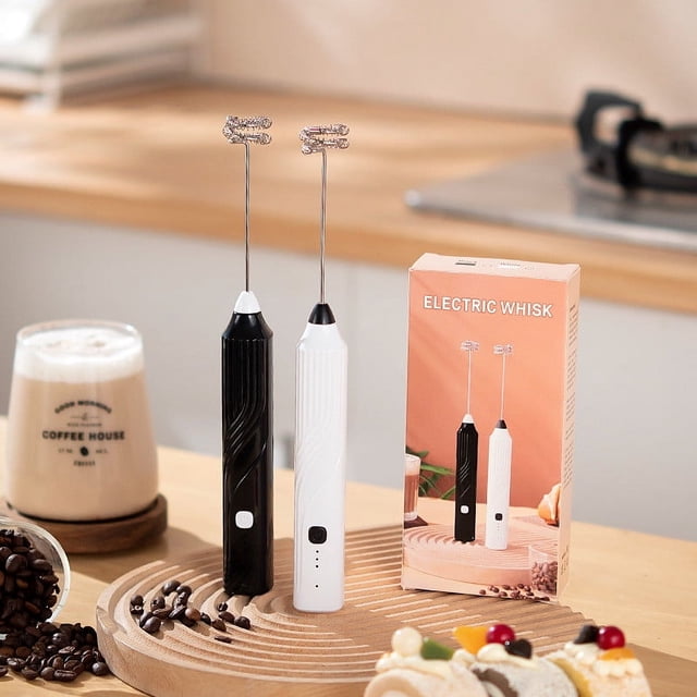 Birdeem Electric Milk Frother Stirrer, Powerful Handheld Drink Mixer for Coffee and Beverages, Compact Stainless Steel Design, Easy to Use Kitchen Tool