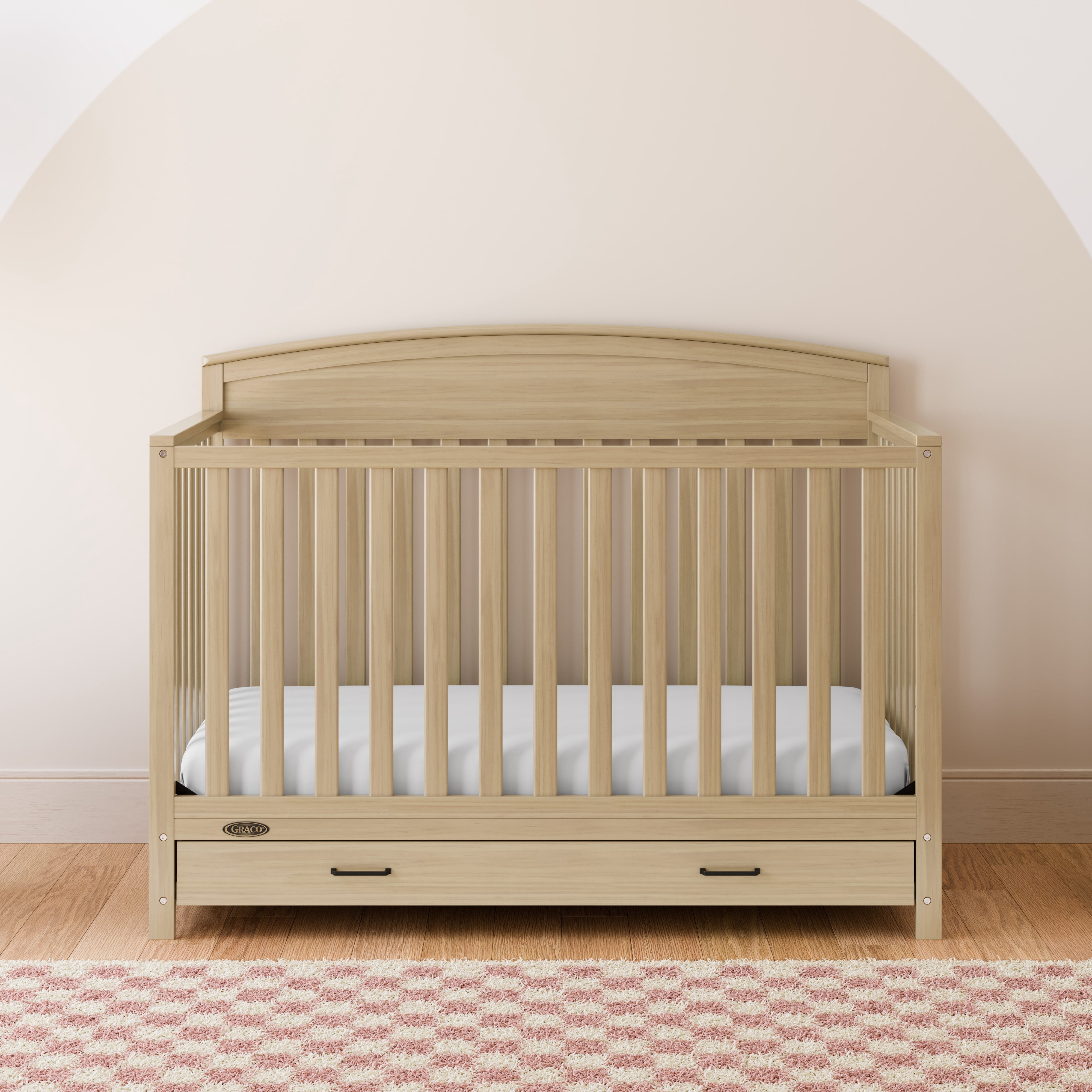 Lit de Bébé avec Tiroir Benton de Graco, Bois flotté
