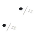 thumbnail image 2 of Transemion Car Modification Lightweight And Stylish Hood Lock Multiple Options Available black DP17-32 2Set, 2 of 6
