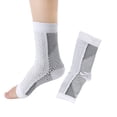 thumbnail image 2 of Chaussettes Unisexes Confortables Protection de Cheville Fonction Talon Compression Chaussettes à Talon, 2 of 3