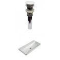 thumbnail image 1 of American Imaginations 31.89-in. W 3H8-in. Ceramic Top Set In White Color - Overflow Drain Incl. AI-30776, 1 of 9