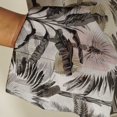 thumbnail image 3 of Vargottam Tropical Tree Print Sheer Curtains for Short Windows - Set of 2 Panels, 63", Grommet Top, Printed Georgette, Light Filtering Drapes for Kitchen or Bedroom, 3 of 9