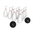 thumbnail image 4 of Bunblic Kids Bowling Set Bowling Sports Toy Early Development Interactive Bowling Pin and Balls Indoor Bowling Game for Children Kids 10 Bowling 2 Balls, 4 of 8