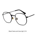 thumbnail image 3 of Redempat Fashionable Polarized Lens Small Frame Sun Glasses For Trendy Style black anti-blue 1Set, 3 of 6