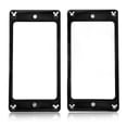 thumbnail image 3 of Humbucker Pickup Cover, Electric Guitar Pickup Frame Replacement Metal  For Decoration Black, 3 of 8