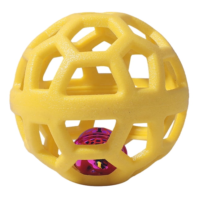 Hollow Ba Lls Be Lls Inside Cleaning Teeth Interactive Training TPR Plastic Rubber Ba Ll For P Ets Hollow Be Ll Ba Ll Dog Interactive Toy Retrieval Training Includes Be Ll Dog