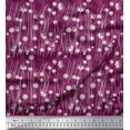 thumbnail image 1 of Soimoi Rayon Fabric Geometrical Check & Aster Floral Print Sewing Fabric Yard 56 Inch Wide, 1 of 3