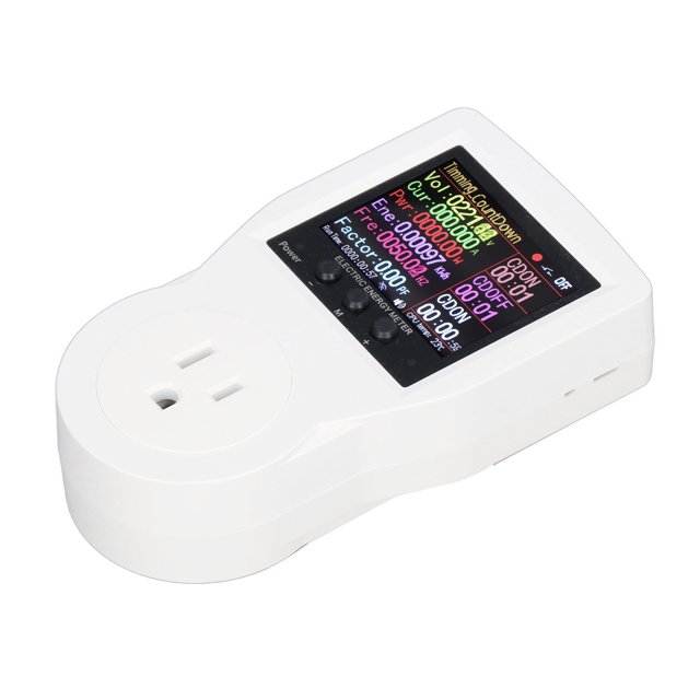 Smart Metering Outlet, S1W Intelligent Metering Socket Electricity Statistics Remote Switch, Outlet Switches