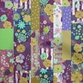 thumbnail image 1 of oneOone Rayon Olive Green Fabric Asian Mix Floral Sewing Craft Projects Fabric Prints By Yard 56 Inch Wide, 1 of 4