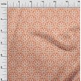 thumbnail image 3 of oneOone Silk Tabby Orange Fabric Mosaic Craft Projects Decor Fabric Printed By The Yard 42 Inch Wide, 3 of 5