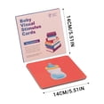 thumbnail image 2 of Clearance,Early Education Visual Card 0-3 Months Baby Tracking Card Early Education Cards, 2 of 5