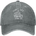 thumbnail image 1 of Old Man Mens Baseball Cap Don't Let Old Man in Beach Baseball Cap, 1 of 8