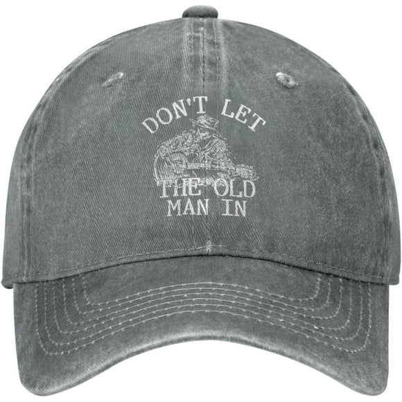 Old Man Mens Baseball Cap Don't Let Old Man in Beach Baseball Cap