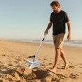 thumbnail image 5 of BKER Sand For Metal Detecting Metal Detector Sand Flea Rake For Beach With Slip Handle Heavy Duty Stainless Steel Sand Shovel With Long Handle Ideal For Underwater T, 5 of 5