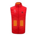 thumbnail image 4 of Gilet Chauffant pour Femmes, Rechargeable par Usb, Lavable, Gilet Chauffant Sans Manches à Imprimé Floral pour Ski, Camping, Randonnée, Gilet Chauffant pour Hommes, 4 of 6