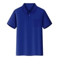 thumbnail image 1 of Polos pour Garçons, Polo Bleu pour Garçons, Polos à Manches Courtes pour Garçons, Chandail de Rugby, Tenue pour Garçons de 9-10 Ans, 1 of 2