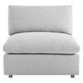 thumbnail image 2 of Modway Commix 6-Piece Down Filled Overstuffed Sectional Sofa in Light Gray, 2 of 10