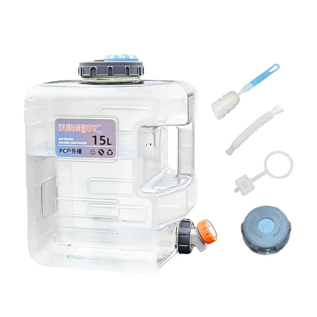 harper Camping Water Container Large Drink Dispenser for Picnic Handwashing Driving 15L