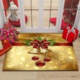 thumbnail image 1 of Large Christmas Decor Doormat for Home, Holiday Letter Print Indoor Carpet Rug, Non-Slip Kitchen Bedroom Floor Mat (60x90cm), 1 of 8