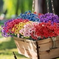 thumbnail image 1 of Vaidha Simulation Violet Artificial Flowers Outdoor Protection Artificial Flowers Garden Decoration Artificial Flowers, 1 of 3