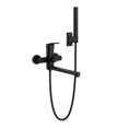 thumbnail image 1 of PULSE ShowerSpas Matte Black Wall Mounted Tub Filler, 1 of 3