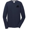 thumbnail image 1 of Gravity Outdoor Co. Performance Long Sleeve Shirt - Deep Navy - Black Logo - M, 1 of 2