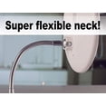 thumbnail image 4 of NU Brilliance My Flexible Mirror 10X Magnification Makeup Mirror with LED Light, 8" Diameter, Strong Suction Mount, 360° Adjustable Rotation, 4 of 5