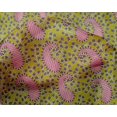 thumbnail image 4 of oneOone Silk Tabby Fabric Floral & Paisley Block Printed Craft Fabric BTY 42 Inch Wide, 4 of 4