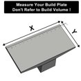 thumbnail image 4 of Graflsoa Flexible 138x78mm 3D Printer Spring Steel Plate with Magnetic Base - Easy Removal, Compatible with Creality LD-002R, Nova 3D Elfin, Zortrax Inkspire, 4 of 6