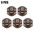 thumbnail image 1 of 5/12set Jewelry Box Hasp Clasp Suitcase Wood Chest Cabinet Decorative Lock Latch, 1 of 5
