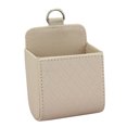 thumbnail image 4 of Transemion Auto Air Vent Organizer Box Organizer Box PU Leather Car Mobile Phone Keys Storage Bag Automotive Hanging Beige 5Set, 4 of 6