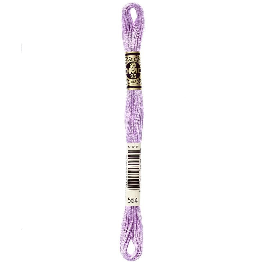 DMC violet coton 6 brins fil à broder écheveau, 8 m (8.7 yd)