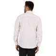 thumbnail image 4 of Bestman Chemise en Coton Unie à Boutons pour Homme à Manches Longues Tenue Formelle, 4 of 7