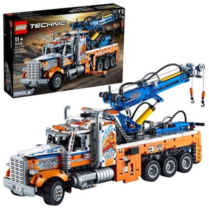 LEGO Technic Heavy-Duty Tow Truck 42128 Model Toy Building Kit (2,017 Pieces)